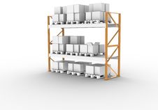 Pallet Rack Stock Photography Pallet Rack Stock Photography