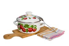 Pan And Kitchen Utensils Stock Photography Pan And Kitchen Utensils Stock Photography