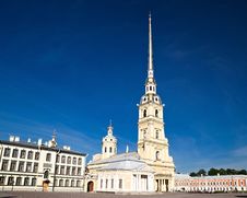 Peter And Paul Cathedral, Saint Petersburg Stock Photos Peter And Paul Cathedral, Saint Petersburg Stock Photos