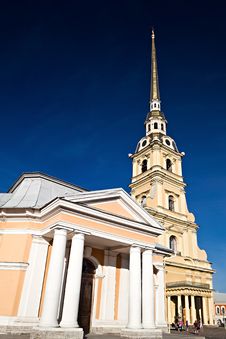Peter And Paul Cathedral, Saint Petersburg Royalty Free Stock Images Peter And Paul Cathedral, Saint Petersburg Royalty Free Stock Images