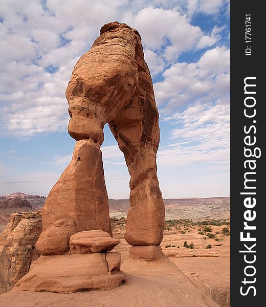 Strange rock formations at Arches National Park, USA. Strange rock formations at Arches National Park, USA