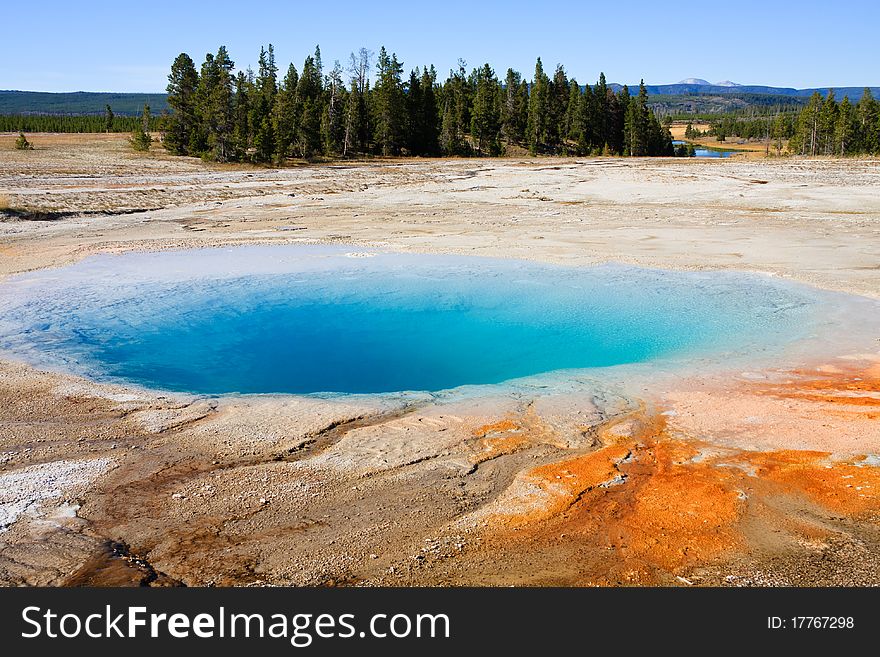 Opal Hot Spring, Yellowstone