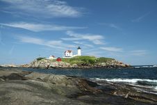 Cape Neddick Nubble Stock Photography Cape Neddick Nubble Stock Photography