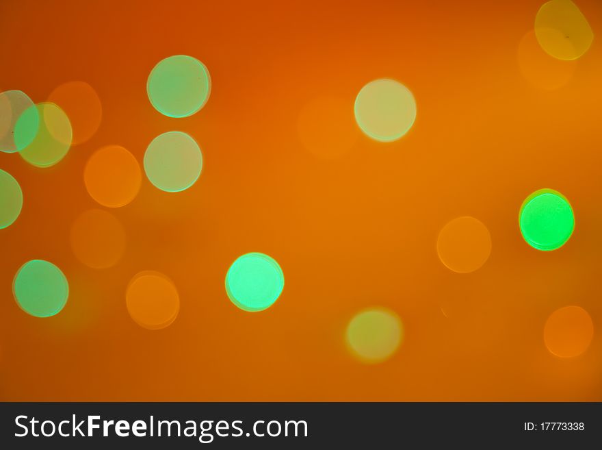 Multi-colored lights on a dark background to blur. Multi-colored lights on a dark background to blur