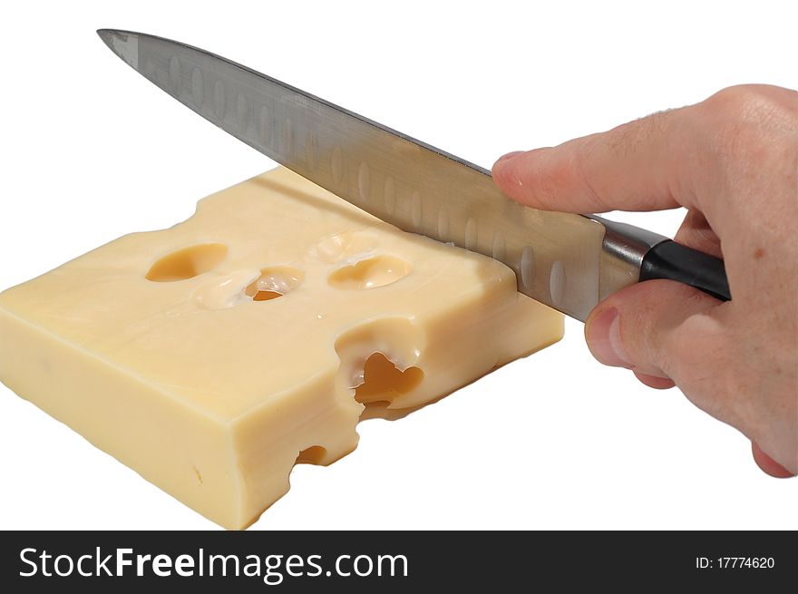 Cheese And Knife