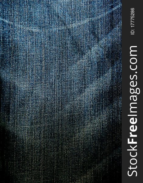 A jeans background or texture