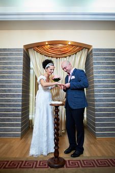Solemn Registration Of Marriage Royalty Free Stock Image Solemn Registration Of Marriage Royalty Free Stock Image