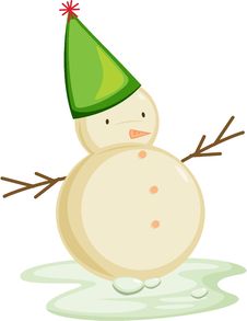Snowman Royalty Free Stock Photography