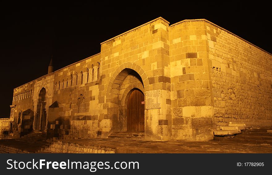 The tomb of sultan of Seljuk Period in Konya, Turkey. The tomb of sultan of Seljuk Period in Konya, Turkey.