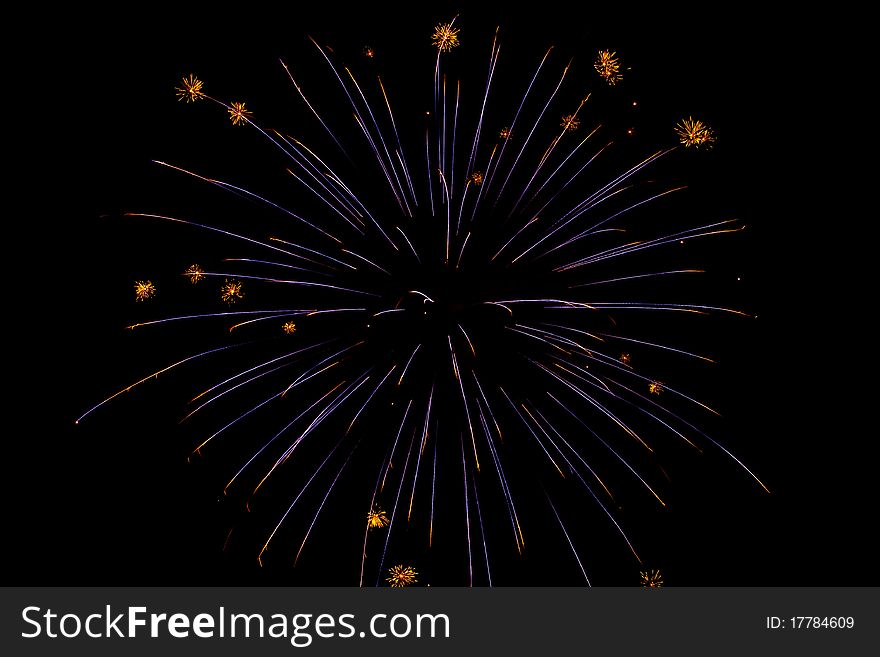 Multicolor of firework can use for background. Multicolor of firework can use for background