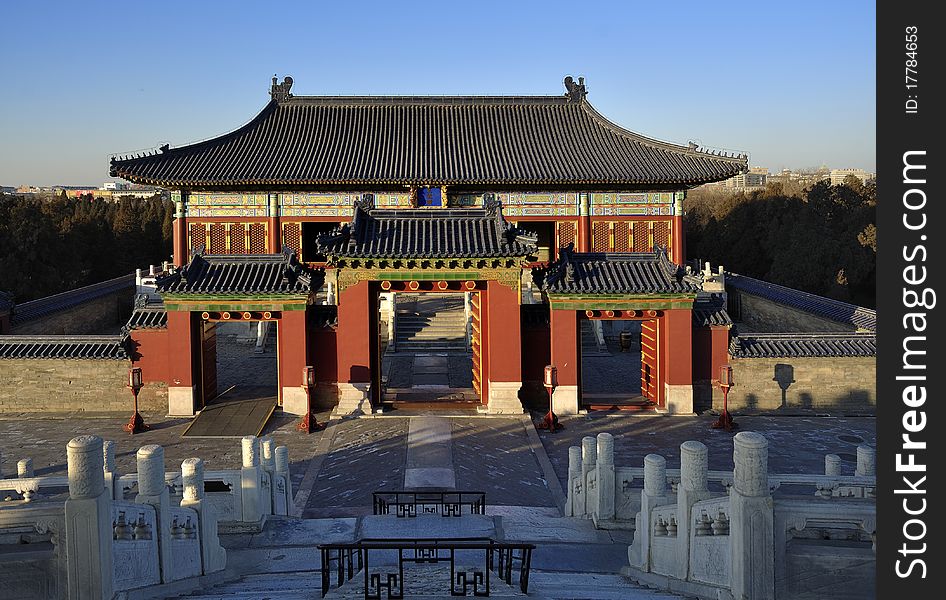 Temple of Heaven ，Beijing，China
