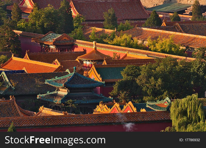 Beijing Forbidden City，China