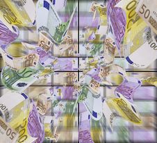Banknotes Falling. Royalty Free Stock Images Banknotes Falling. Royalty Free Stock Images