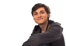 Happy Young Man Looking At Camera And Smiling Stock Image Happy Young Man Looking At Camera And Smiling Stock Image