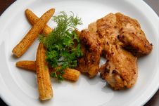 Grilled Chicken Meat Royalty Free Stock Photos Grilled Chicken Meat Royalty Free Stock Photos