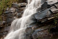 Side Of The Waterfall Royalty Free Stock Image Side Of The Waterfall Royalty Free Stock Image