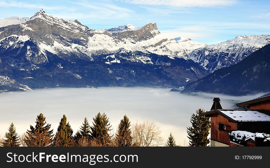 Clouds Filling The Valley