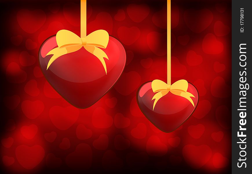 Valentine's Day background for designers. Valentine's Day background for designers