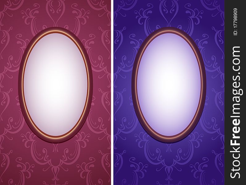 Wallpapers With Oval Frame Vertical
