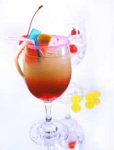 Drink In The Cristal Glass Stock Images Drink In The Cristal Glass Stock Images