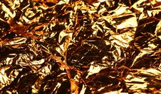 Golden Foil Royalty Free Stock Image Golden Foil Royalty Free Stock Image
