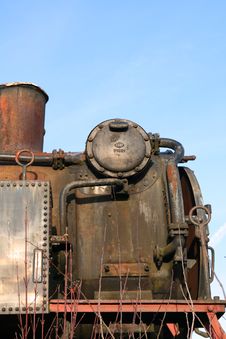 Derelict Steam Engine Stock Photography Derelict Steam Engine Stock Photography
