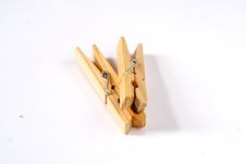 Clothes Pins Royalty Free Stock Images