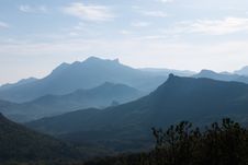 Mountainous Country Royalty Free Stock Image Mountainous Country Royalty Free Stock Image