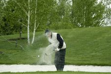 Golfer Royalty Free Stock Image