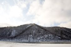 River Angara Near Lake Baikal Royalty Free Stock Photo River Angara Near Lake Baikal Royalty Free Stock Photo