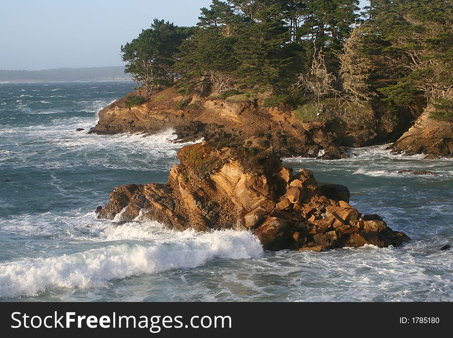California Coastline at Point Lobos State Reserve, Big Sur