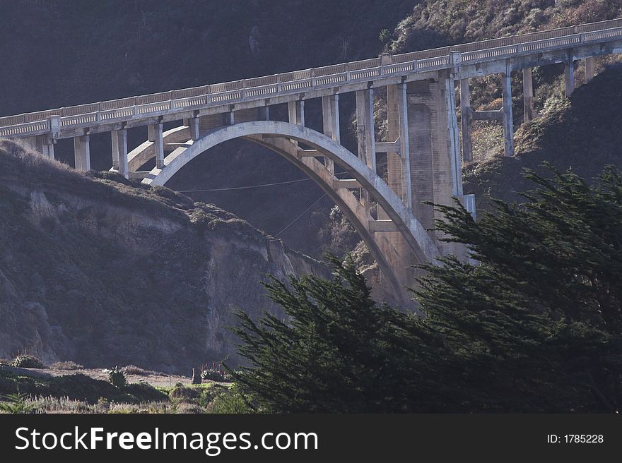 Bixby Bridge on Highway One California Big Sur