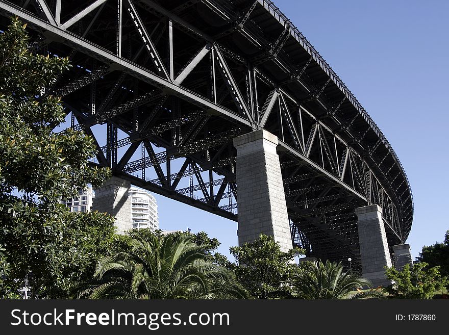 Under The Sydney Harbour Bridge, Australia