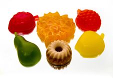 Soap In The Form Of Cake, Berries And Fruits Stock Photography Soap In The Form Of Cake, Berries And Fruits Stock Photography