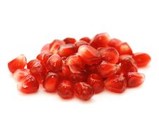 Pomegranate Isolated On White Royalty Free Stock Image Pomegranate Isolated On White Royalty Free Stock Image