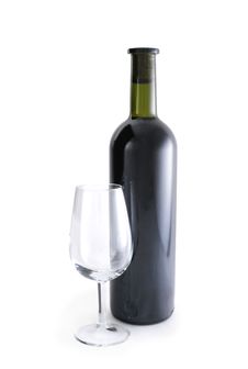 Bottle Of Wine Stock Images