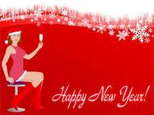 New Year Card Stock Photos
