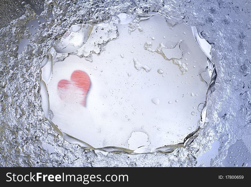 Heart In Ice