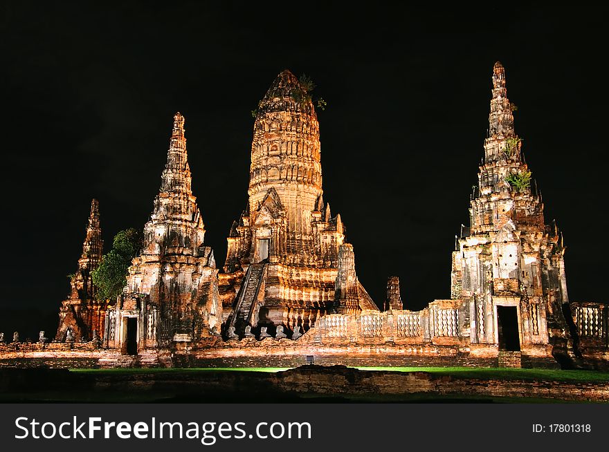 Historical Temple in Thailand, Cultural World Heritage. Historical Temple in Thailand, Cultural World Heritage