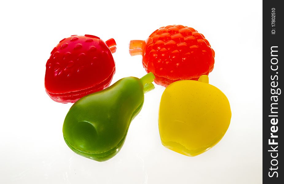 Soap In The Form Of Berries And Fruits