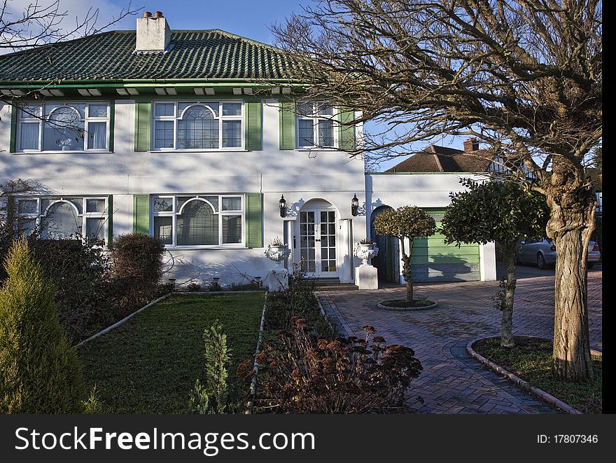 English House on north of London. England