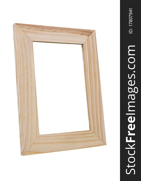 Empty Wooden Frame