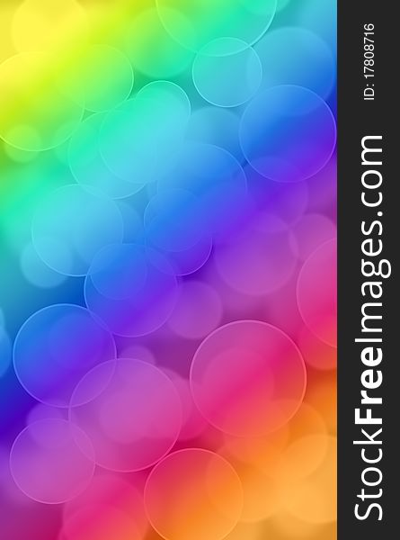 Colorful Bokeh background with colorful bubbles. Colorful Bokeh background with colorful bubbles