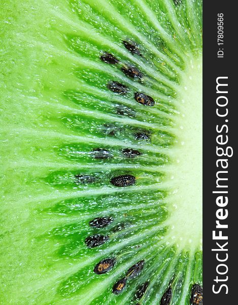 Close up kiwifruit can used for background