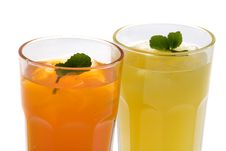 Two Drinks Stock Photo Two Drinks Stock Photo