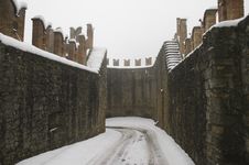 Ancient Walls Of The Castle Royalty Free Stock Photo Ancient Walls Of The Castle Royalty Free Stock Photo