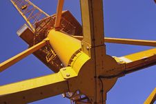 Heavy Industrial Crane Stock Images