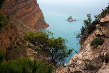 Benidorm Cliff Stock Image Benidorm Cliff Stock Image