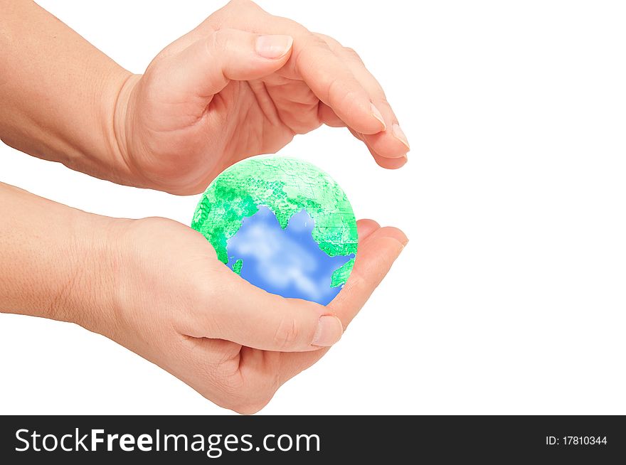 The Globe In Hands