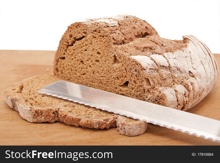 Variety of whole wheat bread. Variety of whole wheat bread